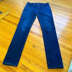 Earnest Sewn Dark Blue Harlan Skinny Jeans | Size 28
